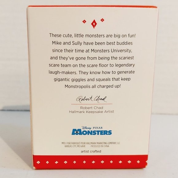 Hallmark 2015 Little Monsters Keepsake  Ornament- New Open Box - Picture 3 of 3